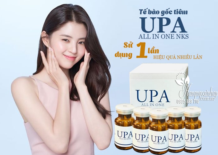 Tế bào gốc tiêm UPA All In One NKS Nhật Bản trẻ hóa da 1