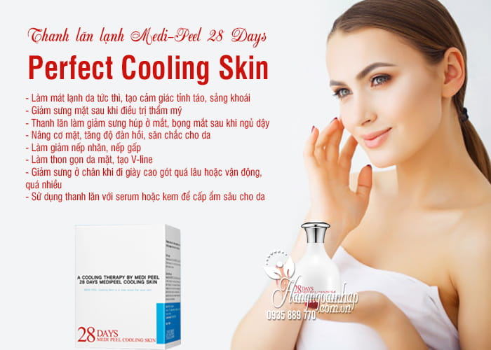 Thanh lăn lạnh Medi-Peel 28 Days Perfect Cooling Skin Hàn Quốc 6