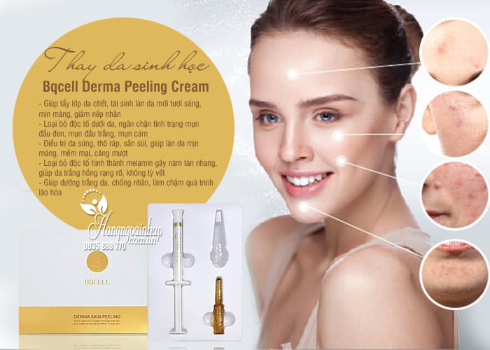 Thay da sinh học Bqcell Derma Peeling Cream 2.0g Hàn Quốc 8
