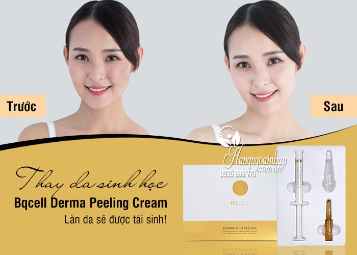 Thay da sinh học Bqcell Derma Peeling Cream 2.0g Hàn Quốc 7