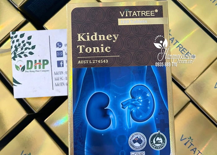 Thuốc bổ thận Vitatree Kidney Tonic 100 viên cao cấp của Úc 56