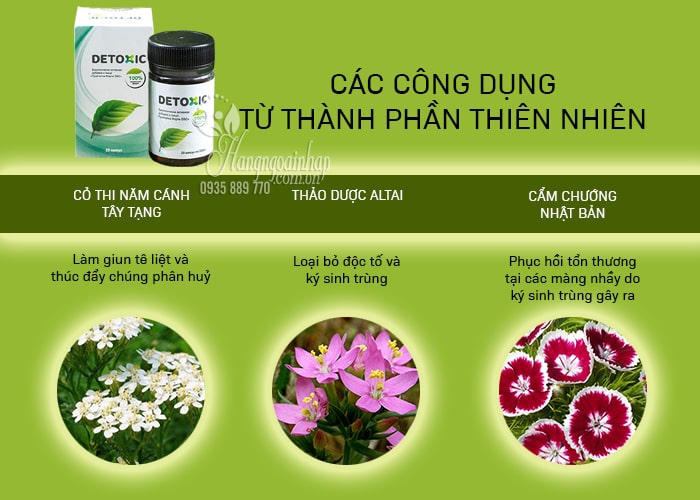 Thuốc Detoxic của Nga diệt gọn ký sinh trùng trong cơ thể5