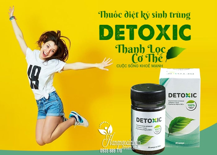 Thuốc Detoxic của Nga diệt gọn ký sinh trùng trong cơ thể 1