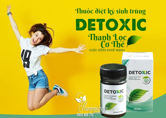 Thuốc Detoxic của Nga diệt gọn ký sinh trùng trong cơ thể 1