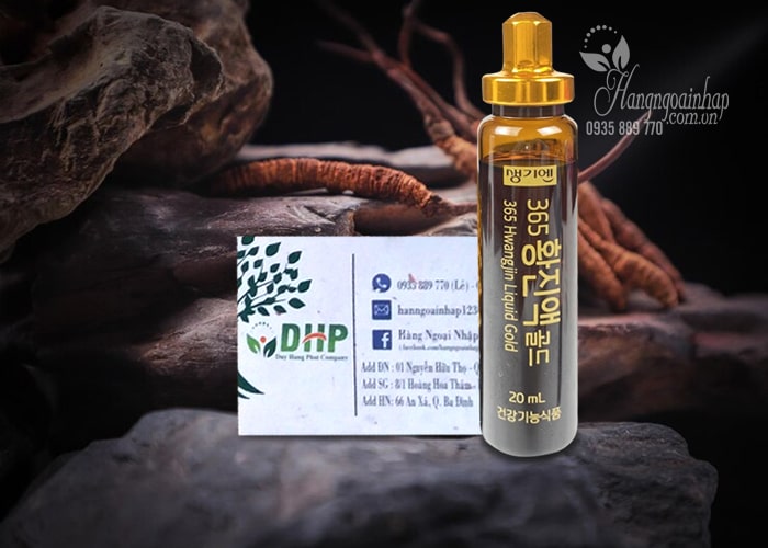 Tinh chất đông trùng hạ thảo 365 Hwangjin Liquid Gold 4