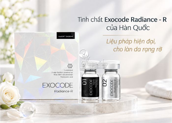Tinh chất Exosome Exocode Radiance - R của Hàn Quốc 2