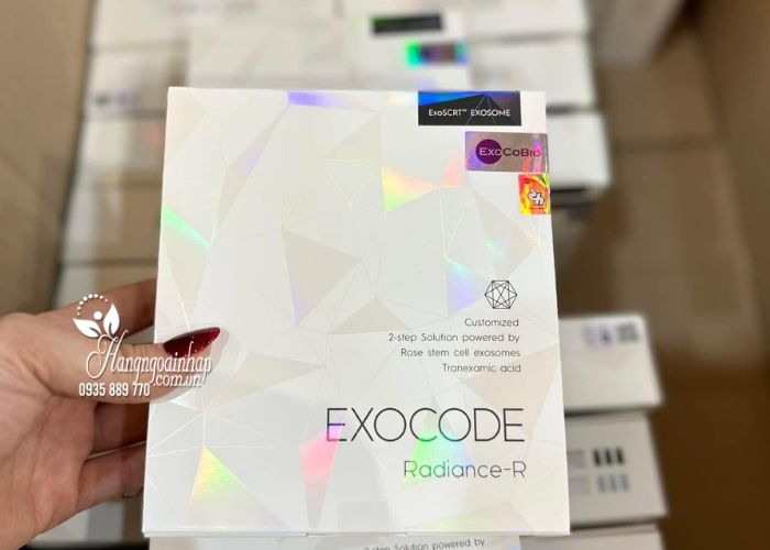 Tinh chất Exosome Exocode Radiance - R chính hãng của Hàn Quốc