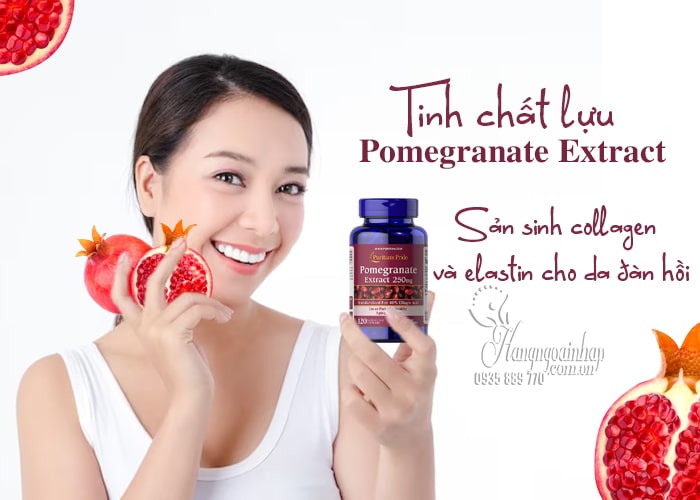 Tinh chất lựu Pomegranate Extract 250mg Puritan Pride 33