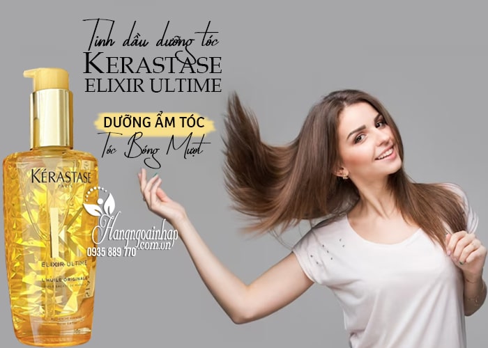 Tinh dầu dưỡng tóc Kerastase Elixir Ultime của Pháp 100ml  1