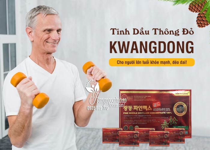 Tinh dầu thông đỏ Kwangdong Hàn Quốc 120 viên loại cao cấp 1