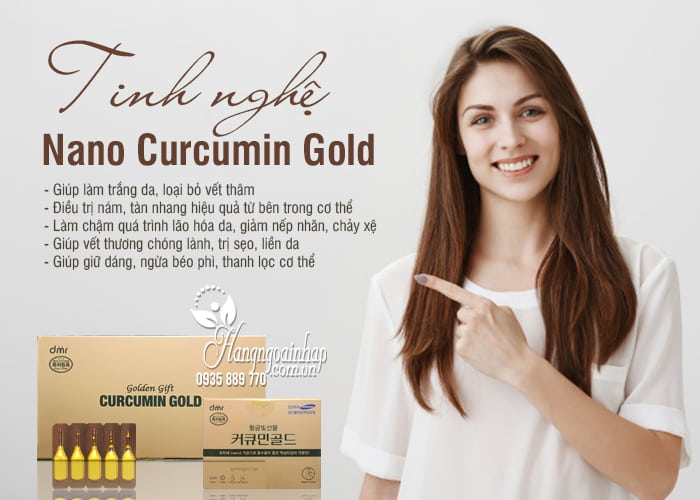 Tinh nghệ Nano Curcumin Gold Hàn Quốc - Liệu pháp hiện đại 0