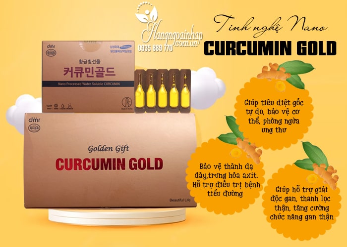 Tinh nghệ Nano Curcumin Gold Hàn Quốc - Liệu pháp hiện đại 66