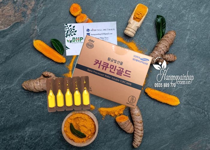 Tinh nghệ Nano Curcumin Gold Hàn Quốc - Liệu pháp hiện đại 2