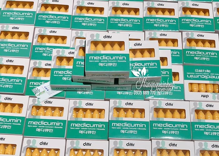 Tinh nghệ nano Medicumin Dmr của Hàn Quốc hộp 60 ống  8