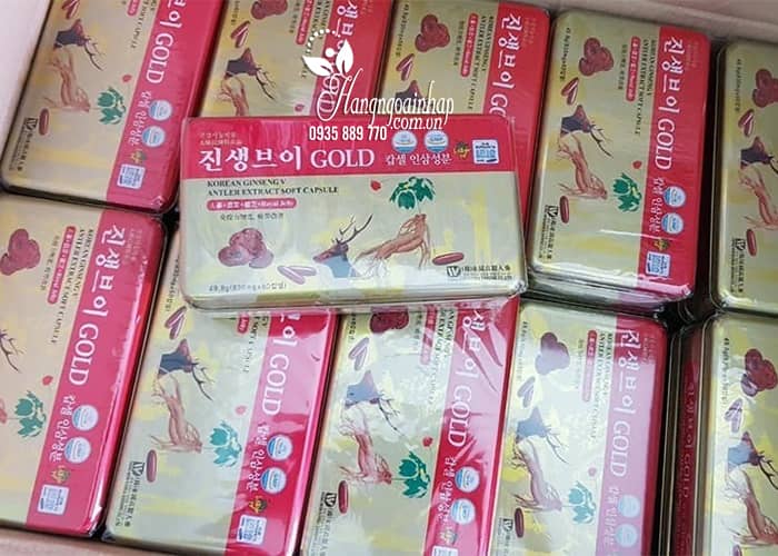 Viên sâm nhung linh chi Korean Ginseng V Antler Extract  9