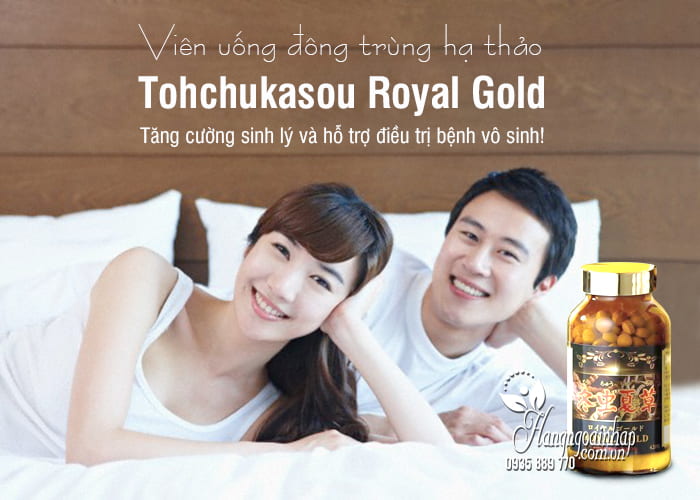 Viên uống đông trùng hạ thảo Tohchukasou Royal Gold Nhật Bản 420 viên 1