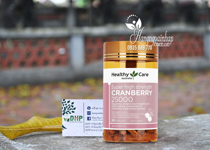 Viên uống Healthy Care Cranberry 25000mg 90 viên của Úc  6