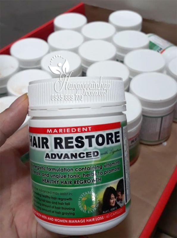 Viên uống mọc tóc Hair Restore Advanced 60 viên của Úc 7