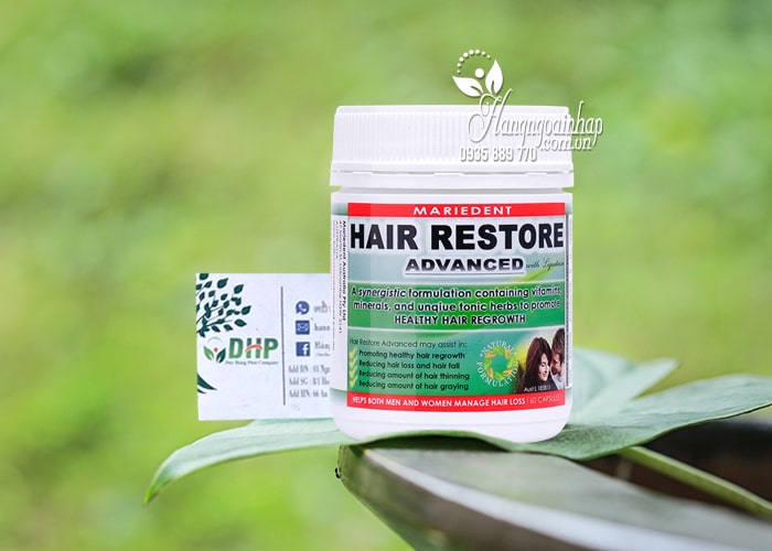 Viên uống mọc tóc Hair Restore Advanced 60 viên của Úc 1