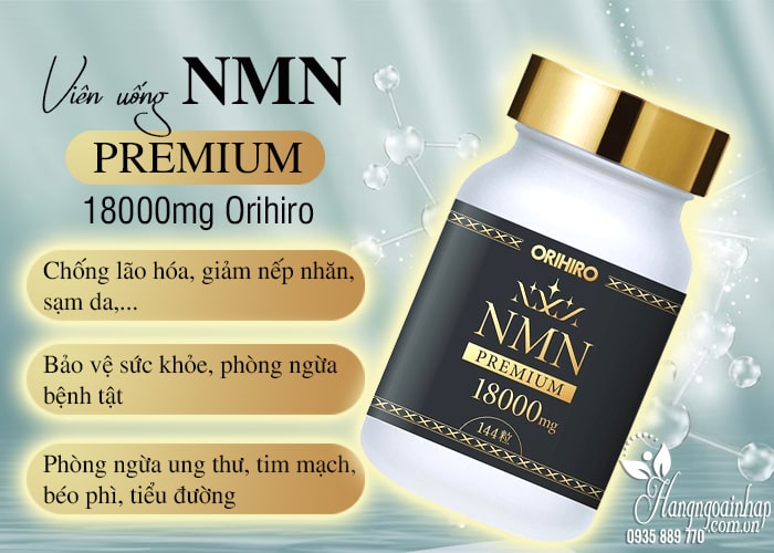 Viên uống NMN Premium 18000mg Orihiro 144 viên 7