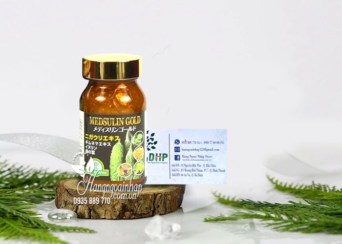 Viên uống tiểu đường Medsulin Gold JpanWell Nhật Bản 60 viên 4