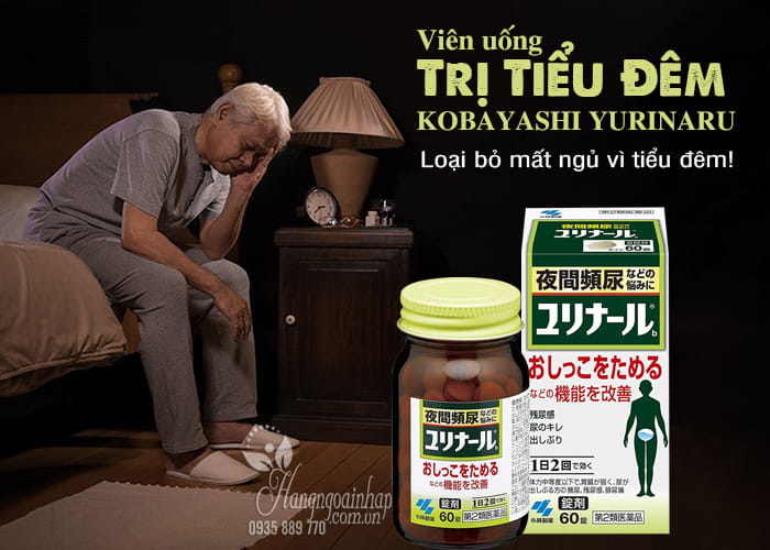 Viên uống trị tiểu đêm Kobayashi Yurinaru Nhật Bản  9