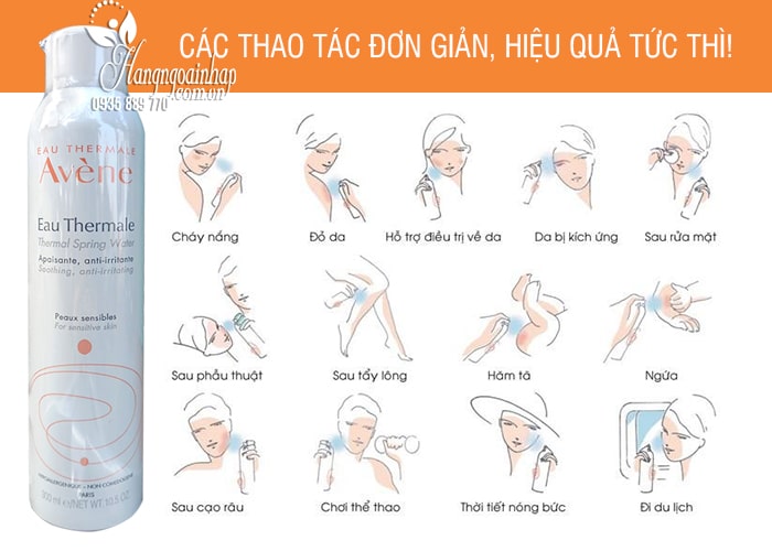 Xịt Khoáng Avene Eau Thermale 300ml Của Pháp 55