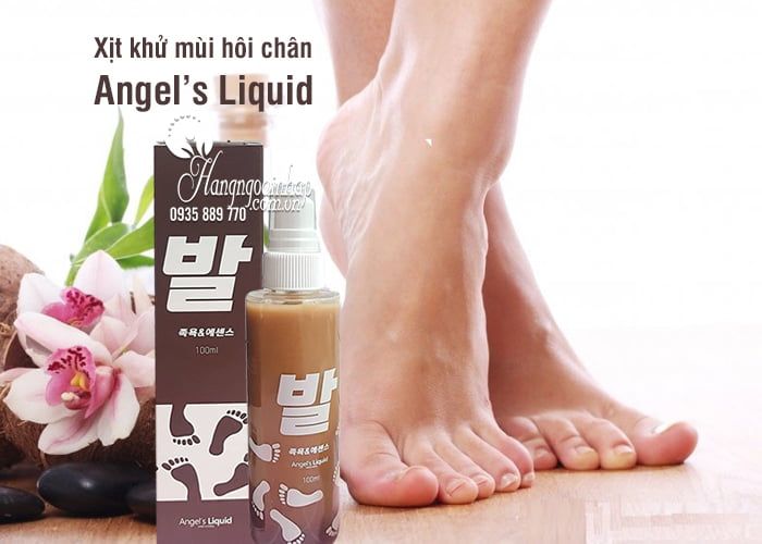 Xịt khử mùi hôi chân Angel’s Liquid 100ml của Hàn Quốc 6