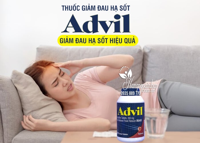 Thuốc giảm đau hạ sốt Advil của Mỹ hộp 300 viên 78