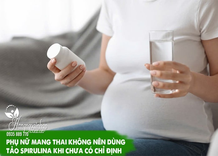 Đối tượng không nên dùng tảo Spirulina, lưu ý khi dùng 48