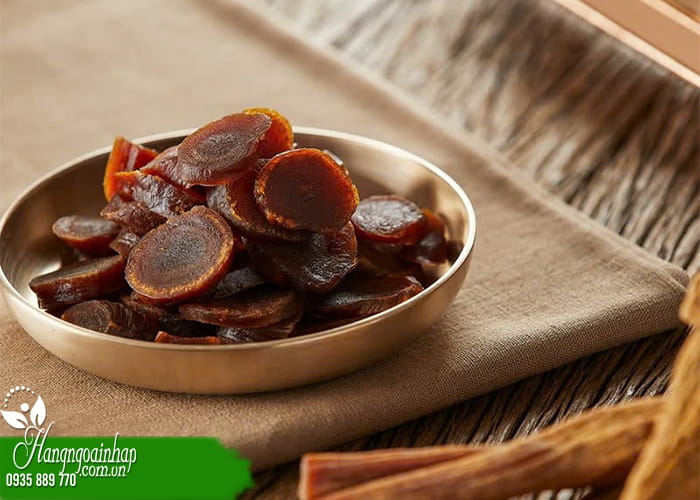 Dùng hồng sâm lát tẩm mật ong có gây nóng trong không? 3