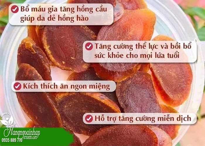 Dùng hồng sâm lát tẩm mật ong có gây nóng trong không? 8