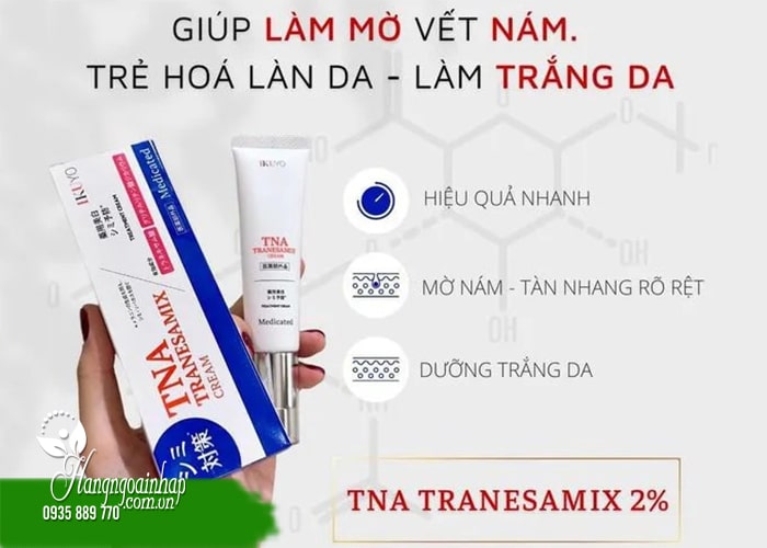 Review top 6 kem trị nám trắng da hiệu quả nhất hiện nay 6