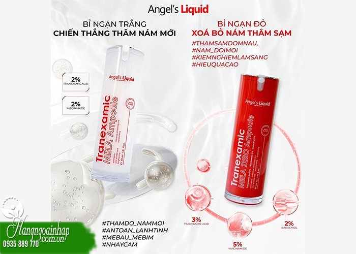 Review top 7 serum trắng da mờ thâm nám  3