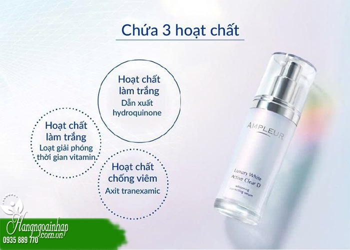 Review top 7 serum trắng da mờ thâm nám  9