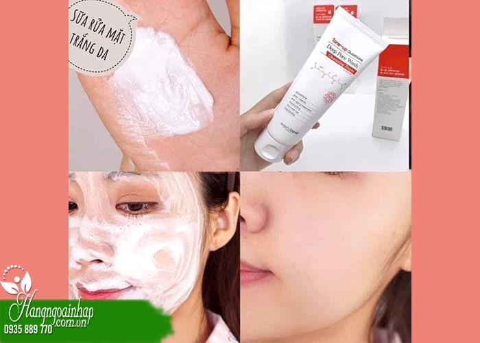 Review top 8 sữa rửa mặt trắng da hiệu quả  8