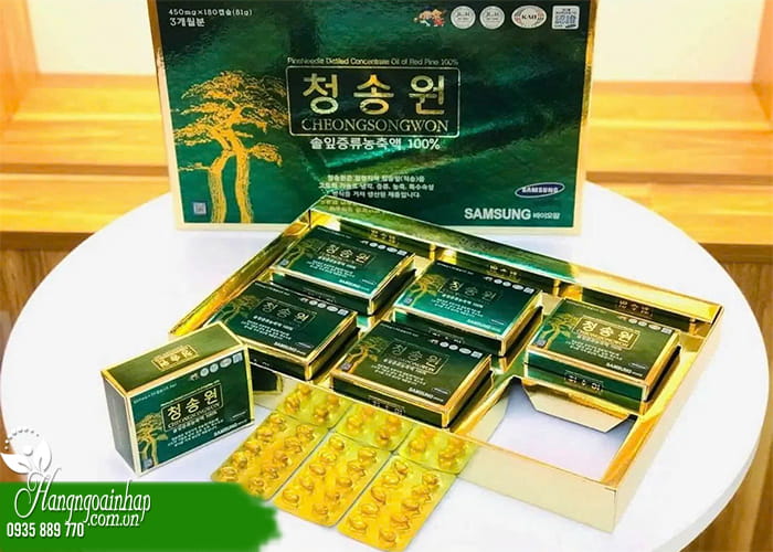 Top 5+ tinh dầu thông đỏ Hàn Quốc tốt nhất hiện nay  7