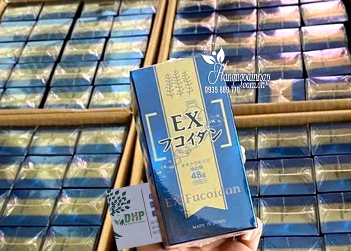 Viên uống tảo nâu EX Fucoidan 48g của Nhật Bản 150 viên 89