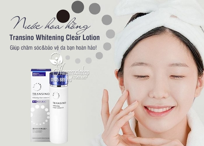 Nước Hoa Hồng Transino Whitening Clear Lotion 175ml 1