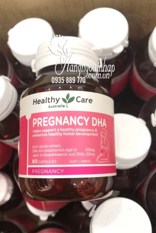 DHA cho bà bầu Pregnancy DHA Healthy Care 60 viên của Úc 0