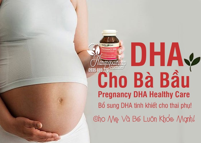 DHA cho bà bầu Pregnancy DHA Healthy Care 60 viên của Úc 2