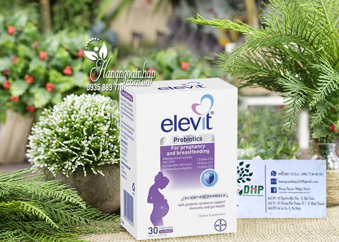 Elevit Probiotics 30 viên - Bổ sung men vi sinh cho bà bầu 9