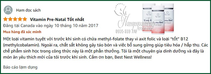 Viên uống Best Nest Mama Bird 30 viên cho phụ nữ mang thai  0