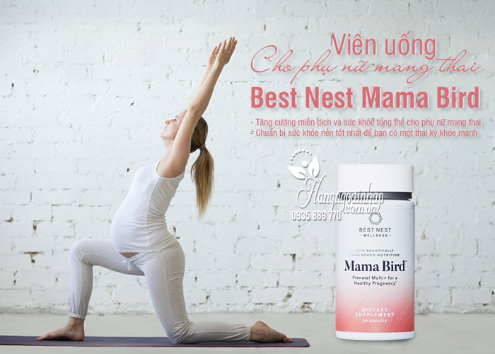 Viên uống Best Nest Mama Bird 30 viên cho phụ nữ mang thai  4