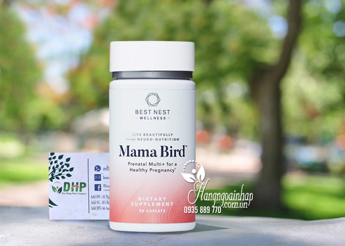 Viên uống Best Nest Mama Bird 30 viên cho phụ nữ mang thai  9