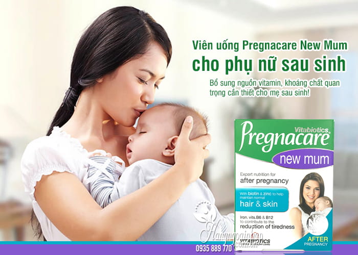 Viên uống Pregnacare New Mum cho phụ nữ sau sinh 56 viên 1