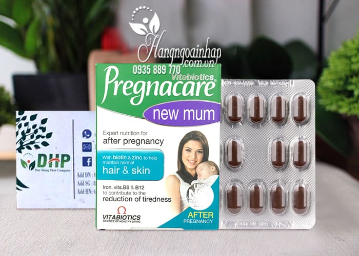 Viên uống Pregnacare New Mum cho phụ nữ sau sinh 56 viên 2