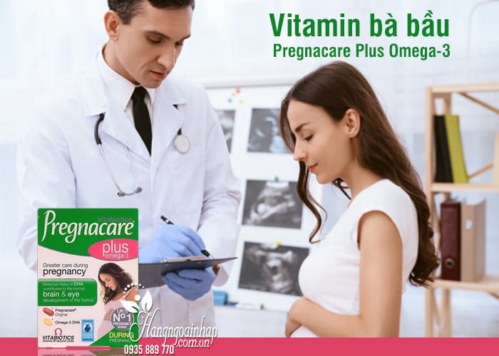Vitamin bà bầu Pregnacare Plus Omega-3 hộp 56 viên của Anh 6