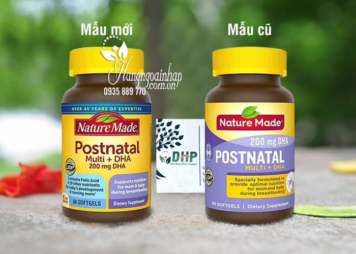 Vitamin Dành Cho Phụ Nữ Cho Con Bú Postnatal Multi DHA 1