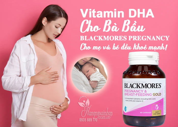 Vitamin DHA Cho Bà Bầu Blackmores Pregnancy 60 Viên 6